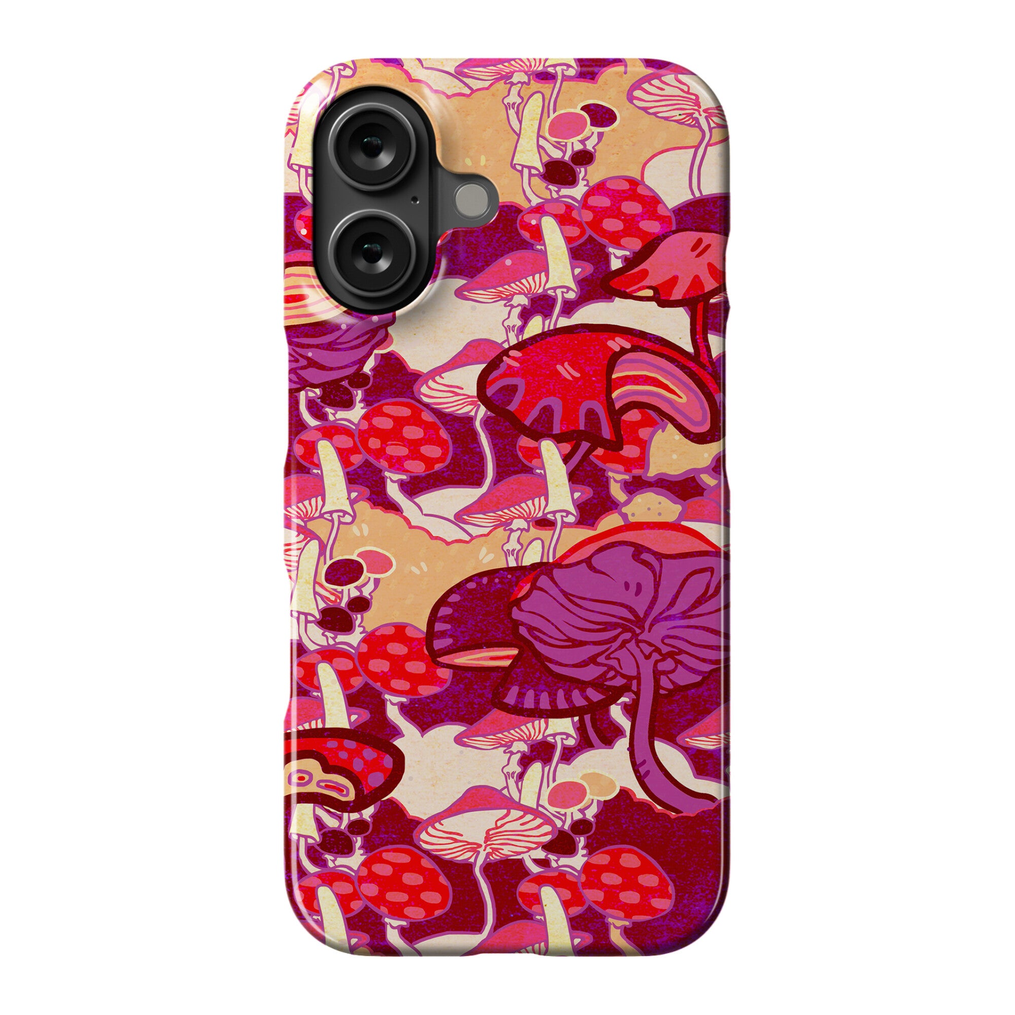 Mushroom Pattern Phone Case
